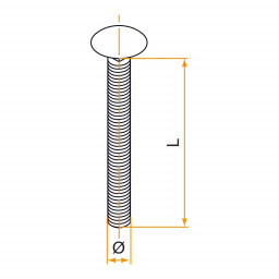 Vis TRCC filigramme pour assemblage espagnolette